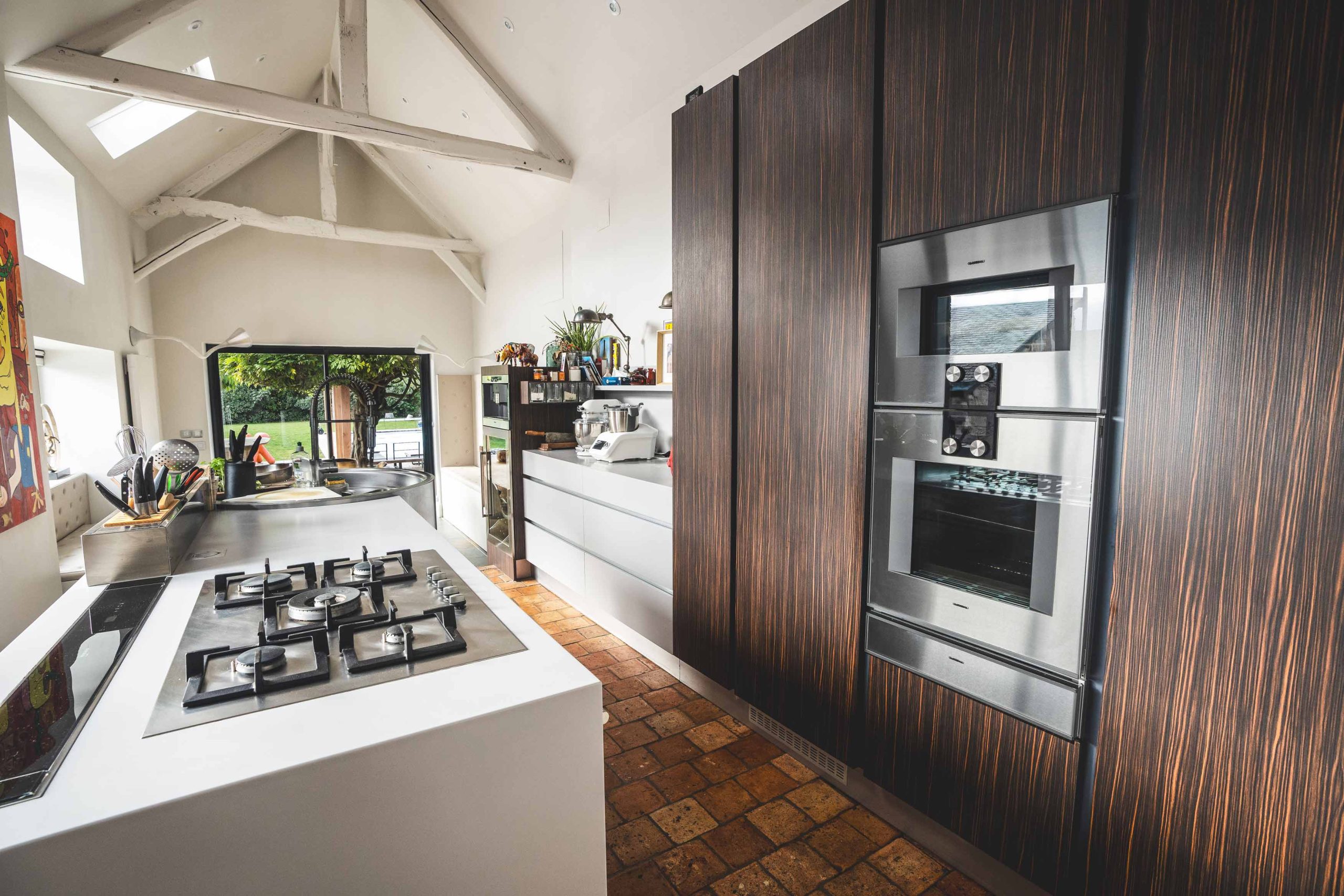 cuisine sur mesure corian