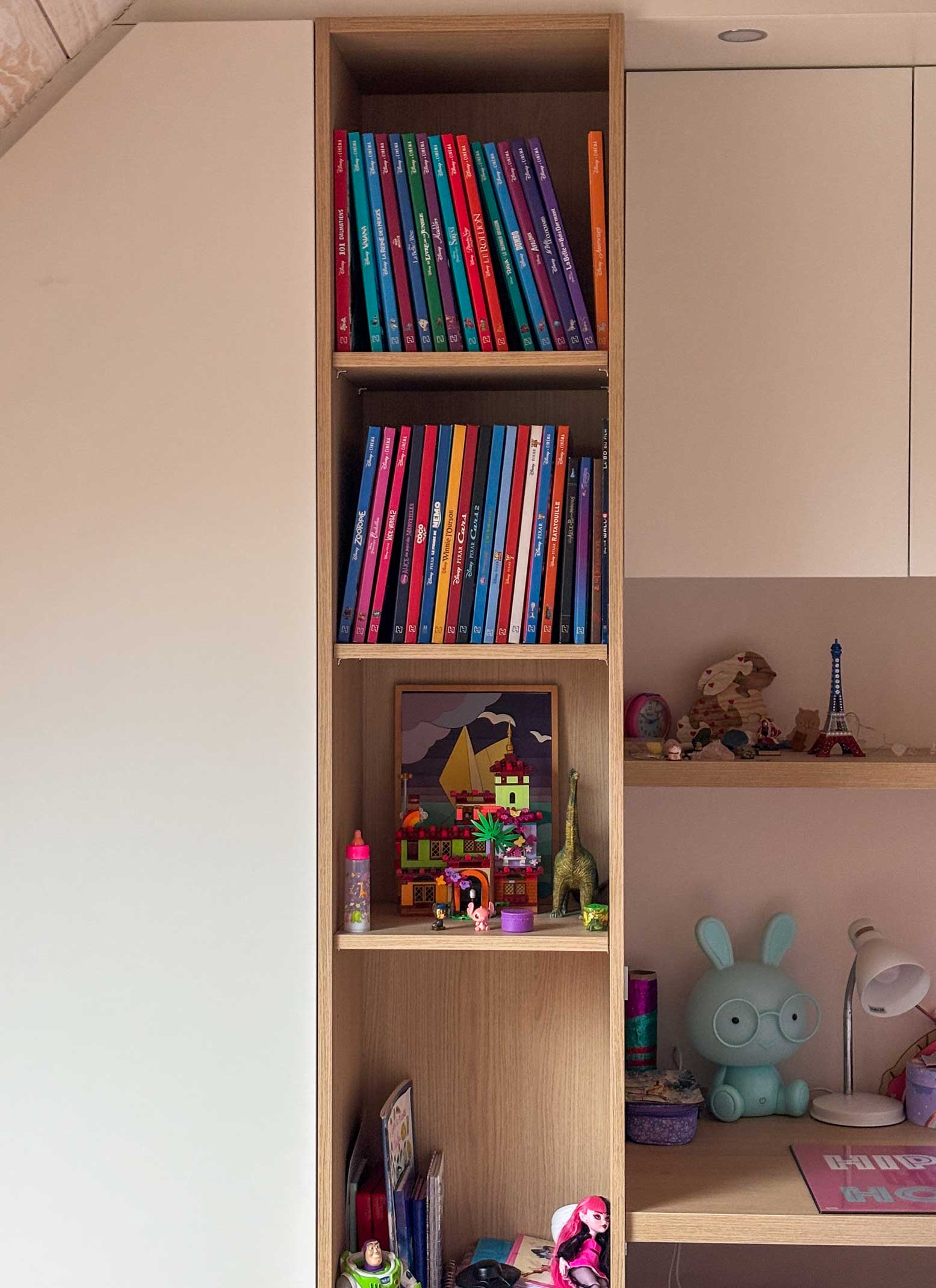 rangement sous combles