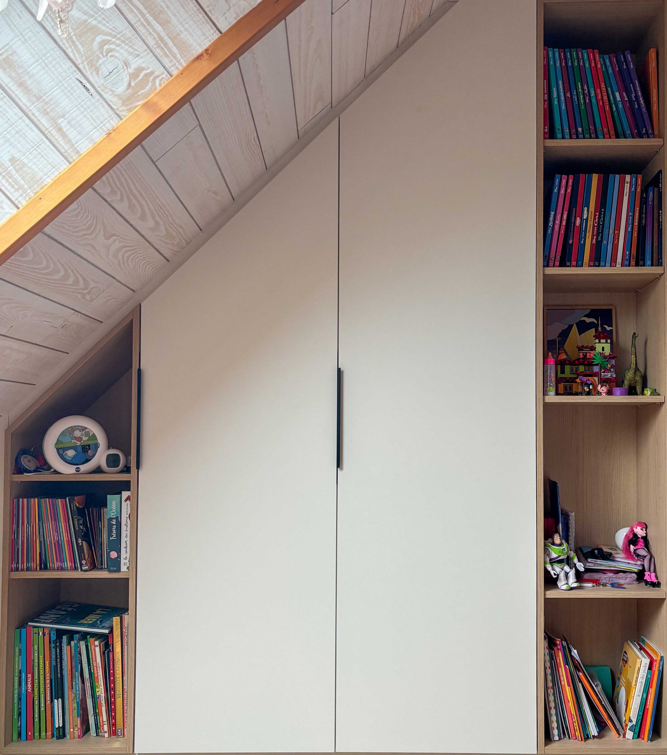 rangement sous combles