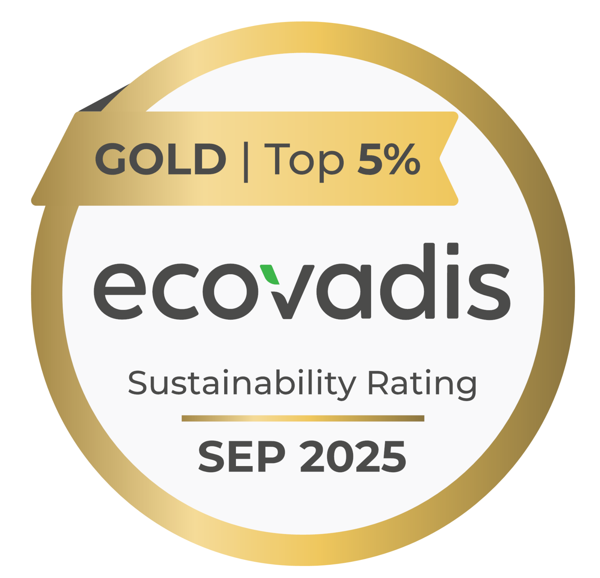 Ecovadis médaille or