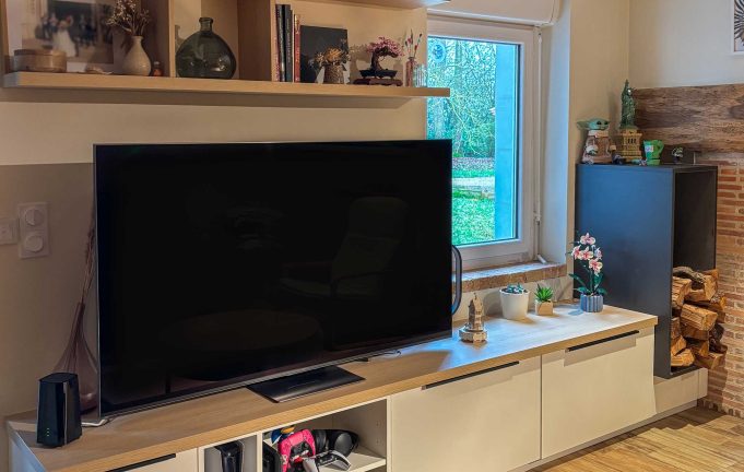 meuble tv sur mesure