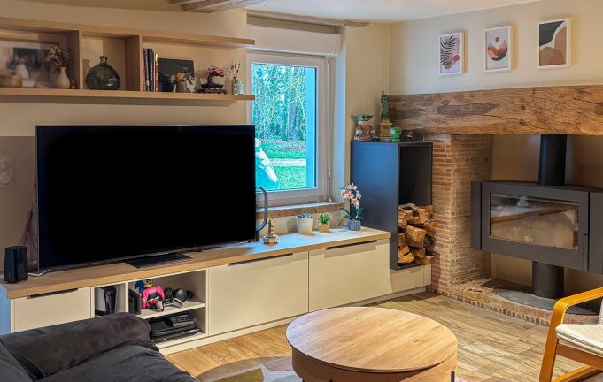 meuble tv sur mesure