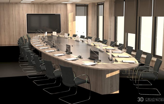 salle de conseil 3d