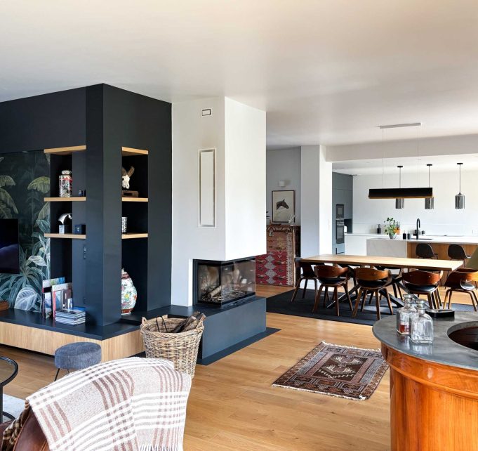 salon et cuisine sur mesure